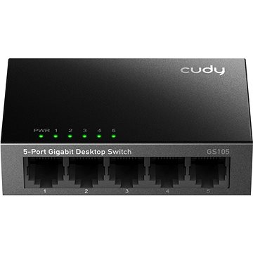 CUDY 5-Port Gigabit Metal Switch