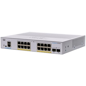 CISCO CBS350 Managed 16-port GE, PoE, Ext PS, 2× 1 G SFP