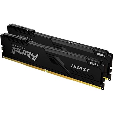 Kingston FURY 16 GB KIT DDR4 2666 MHz CL16 Beast Black