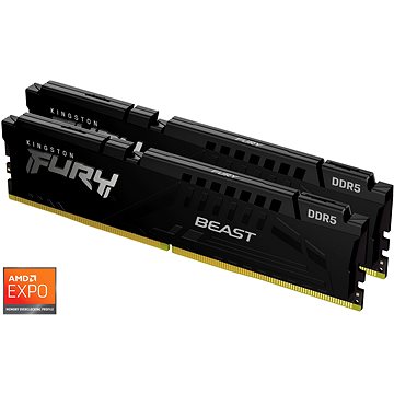 Kingston FURY 32GB KIT DDR5 6000MHz CL36 Beast Black EXPO