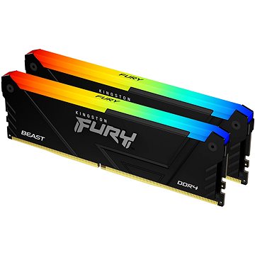 Kingston FURY 32 GB KIT DDR4 2666MHz CL16 Beast Black RGB