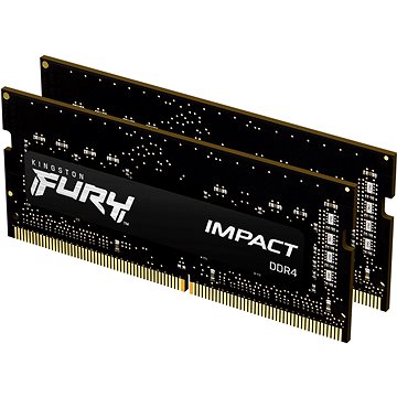 Kingston FURY SO-DIMM 32 GB KIT DDR4 2666 MHz CL15 Impact 1Gx8