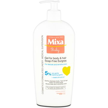 MIXA Baby Gel 2v1 400 ml - Detský sprchový gél