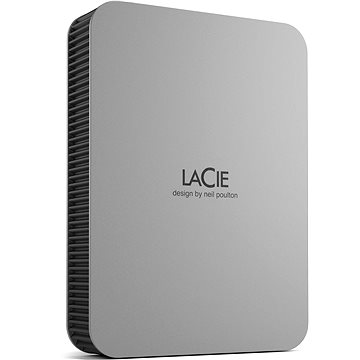 LaCie Mobile Drive v2 5 TB Silver - Externý disk