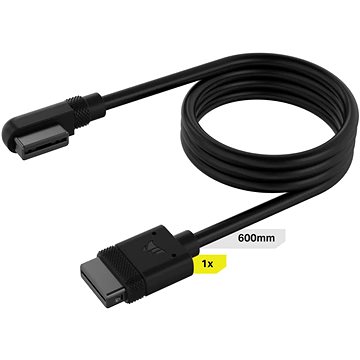 CORSAIR iCUE LINK Slim 90° Cable 600 mm