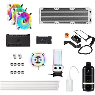 Corsair Hydro X Series iCUE XH305i RGB PRO WHITE Custom Cooling Kit