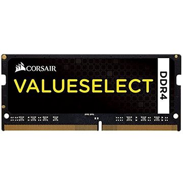 Corsair SO-DIMM, 4 GB KIT DDR4 2 133 MHz CL15, ValueSelect čierna