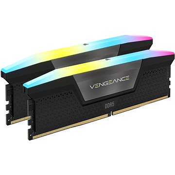 Corsair 32GB KIT DDR5 6200MHz CL36 Vengeance RGB Black