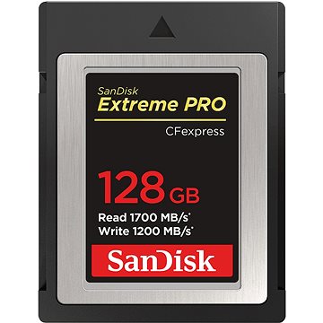 Sandisk Compact Flash Extreme PRO CF expres 128GB, Type B