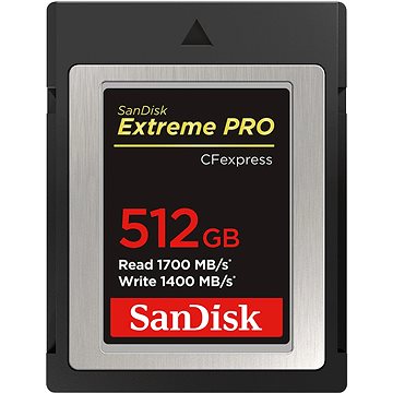 Sandisk Compact Flash Extreme PRO CF expres 512GB, Type B