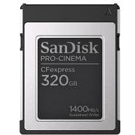 SanDisk CFexpress Type B 320 GB PRO-CINEMA