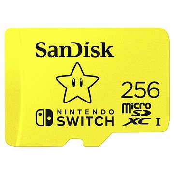 Sandisk microSDXC 256GB Nintendo Switch A1 V30 UHS-1 U3 - Pamäťová karta