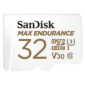 SanDisk microSDHC 32GB Max Endurance + SD adaptér