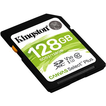 Kingston Canvas Select Plus SDXC 128GB Class 10 UHS-I