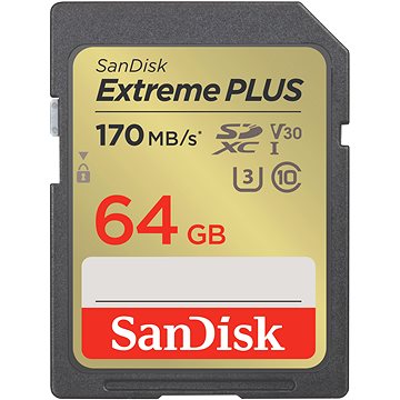 SanDisk SDXC 64GB Extreme PLUS + Rescue PRO Deluxe