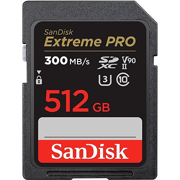 SanDisk SDXC 512 GB Extreme PRO UHS-II