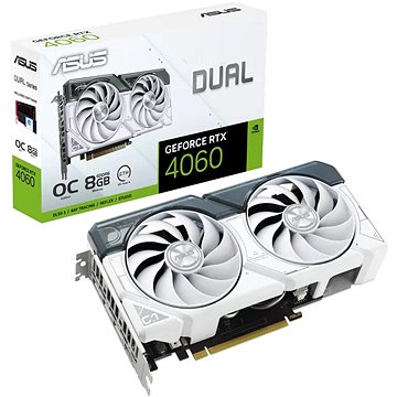 ASUS DUAL GeForce RTX 4060 O8G WHITE