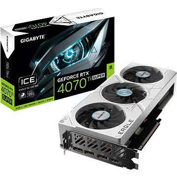 GIGABYTE GeForce RTX 4070 Ti SUPER EAGLE OC ICE 16G