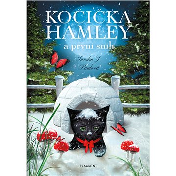 Kočička Hamley a první sníh