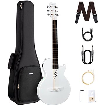 ENYA MUSIC Nova Go AcousticPlus SP1 – White