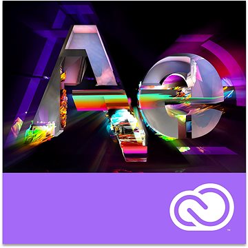 Adobe After Effects, Win/Mac, EN, 12 mesiacov (elektronická licencia)