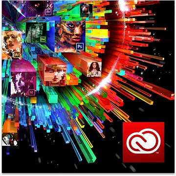 Adobe Creative Cloud All Apps with Adobe Stock, Win/Mac, CZ/EN, 1 mesiac (elektronická licencia)