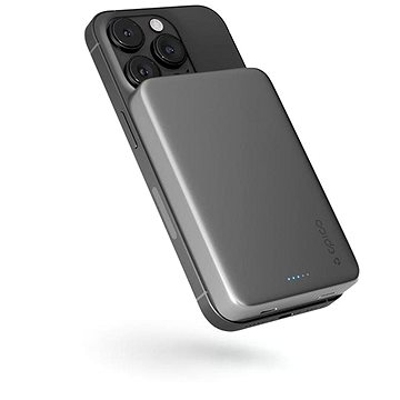 Epico Resolve Mag+ Dual Power Bank 5000 mAh – vesmírne sivá