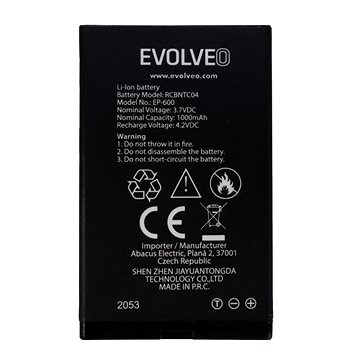 EVOLVEO EasyPhone XD, originálna batéria, 1000 mAh