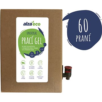 AlzaEco Prací gél Universal 3 l (60 praní) - Ekologický prací gél