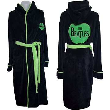 Beatles – Apple L unisex čierny – župan