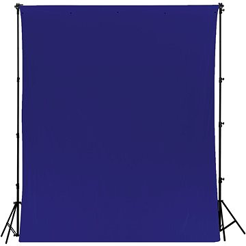 Fomei textilné pozadie 3 × 3 m modré/chromablue