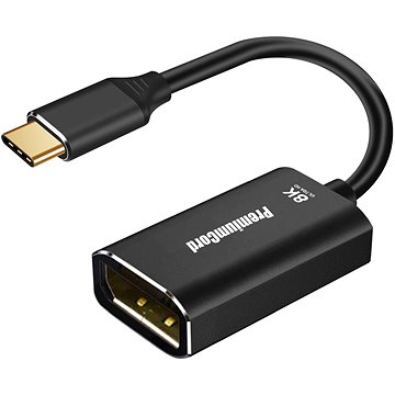 PremiumCord adaptér USB-C na DisplayPort DP1.4 8K@60Hz a 4k@120Hz