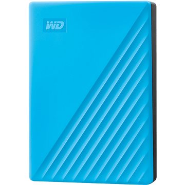 WD My Passport 4TB, modrý