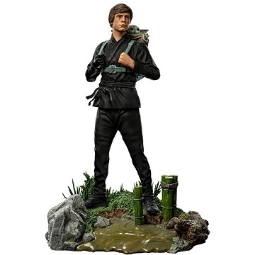 Star Wars Book of Boba Fett – Luke Skywalker & Grogu Training – Art Scale 1/10