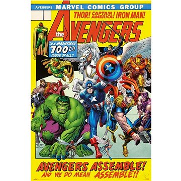 Marvel – Avengers – 100th Issue – plagát