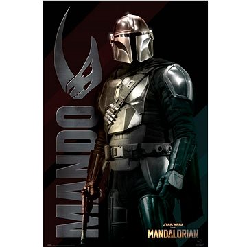 Star Wars The Mandalorian – Mando  – plagát