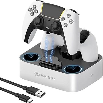 GameSir Dual Charging Station na PS5 Ovládače