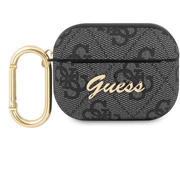 Guess 4G Script PC/PU Puzdro pre Apple Airpods Pro Grey