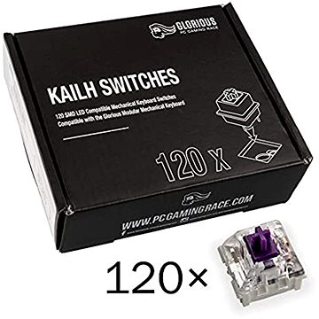 Glorious PC Gaming Race Kailh Pro Purple Switches 120