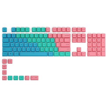 Glorious GPBT Keycaps – 114 PBT ANSI, US-Layout, pastelové