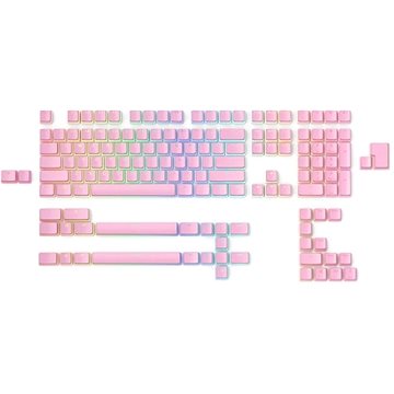 Glorious PC Gaming Race Aura Keycaps V2 – 145 Keycaps, ružové, US