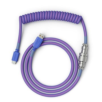 Glorious Coiled Cable Nebula, USB-C to USB-A – 1,37 m