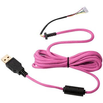 Glorious PC Gaming Race Ascended Cable V2 – Majin Pink