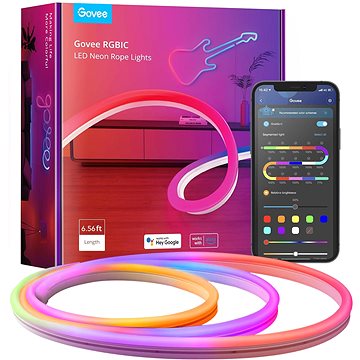 Govee Neon SMART ohybný LED – RGBIC, 2 m