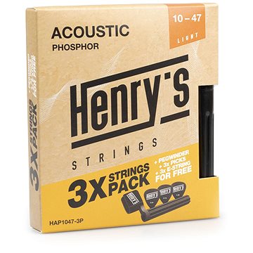 Henry’s HAP1047-3 Pack