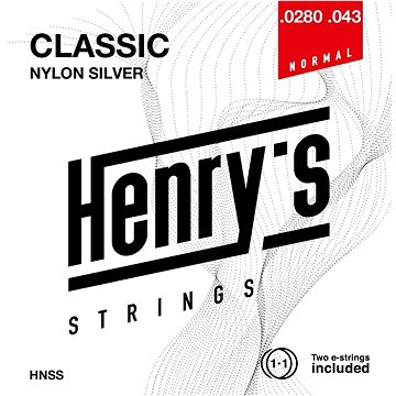 Henry\'s Strings Nylon Silver 0280 043 HNSS