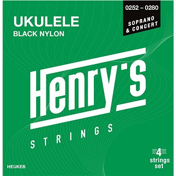 Henry\'s Strings Black Nylon