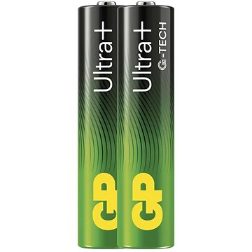 GP Alkalická batéria Ultra Plus AAA (LR03), 2 ks