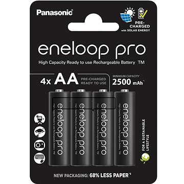 Panasonic eneloop HR6 AA 3HCDE/4BE PRO N