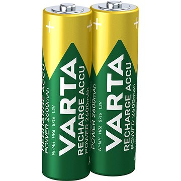 VARTA Power Accu, AA ceruzkové NiMH 2600 mAh, 2 ks